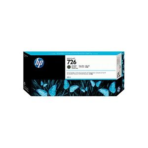 HP Cartuccia D'Inchiostro Nero (Opaco) Ch575A 726 300Ml Originale