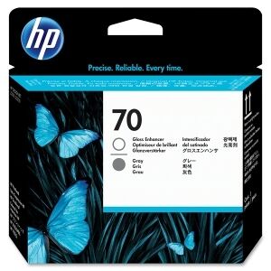 HP Testina Per Stampa Trasparente / Grigio C9410A 70 Cartuccia D'Inchiostro, Gloss Enhance Originale