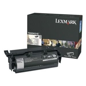 Lexmark Toner Nero T650H31E T650/652/654/656 25000 Copie Originale