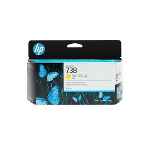 HP Cartuccia D'Inchiostro Giallo 498N7A 738 130Ml Originale