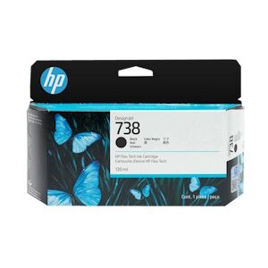 HP Cartuccia D'Inchiostro Nero 498N4A 738 130Ml Originale