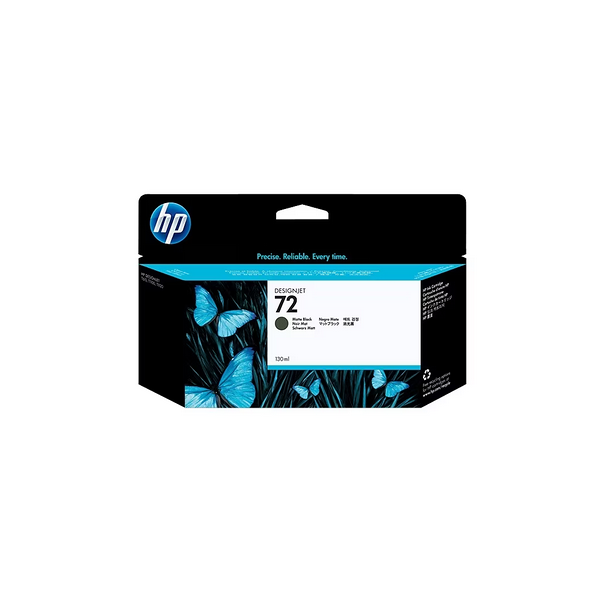 cartuccia hp 72 c9403a matte black originale per hp designjet t1100,t1200,t1300,t2300 72 capacitÃ  130ml