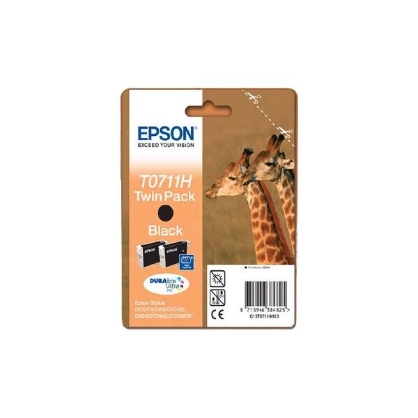 epson originale c13t07114h20   nero