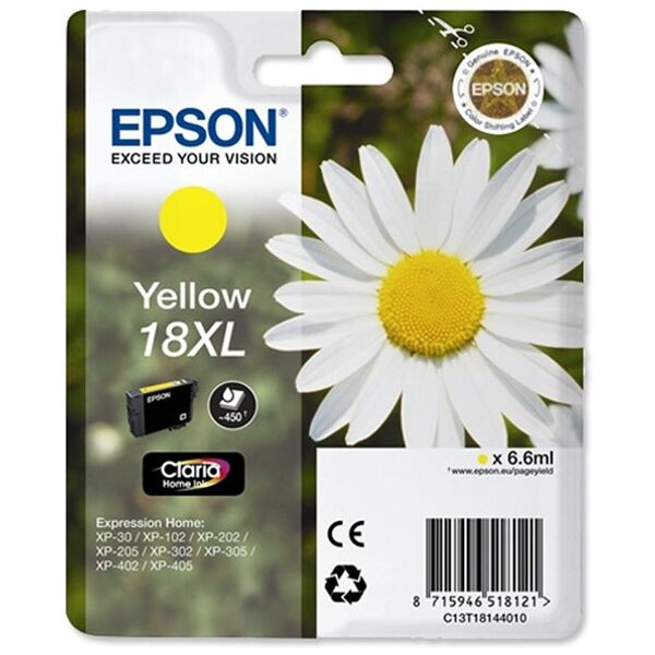 epson originale c13t18144020   giallo