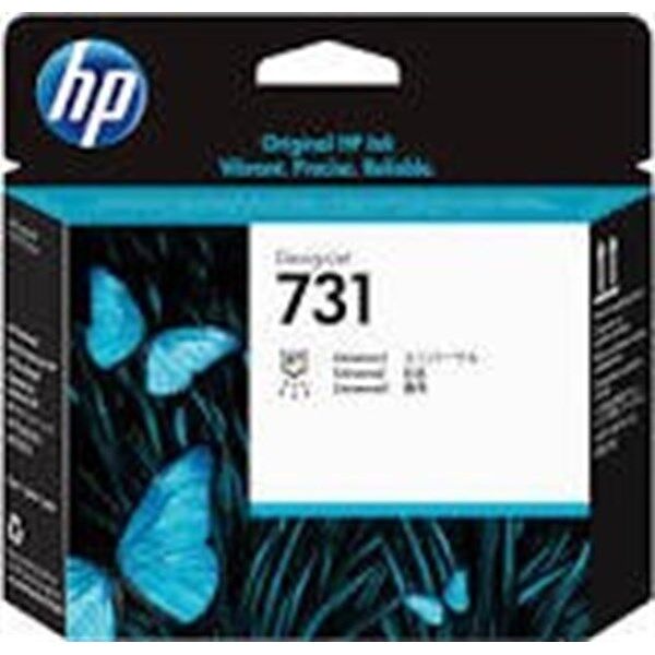 hp originale cartuccia hewlett packard 731 nero + nero + colori  p2v27a