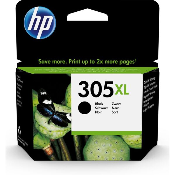 hp originale cartuccia hewlett packard 305xl nero  3ym62ae