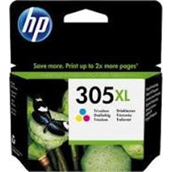 hp originale cartuccia hewlett packard 305xl colori  3ym63ae