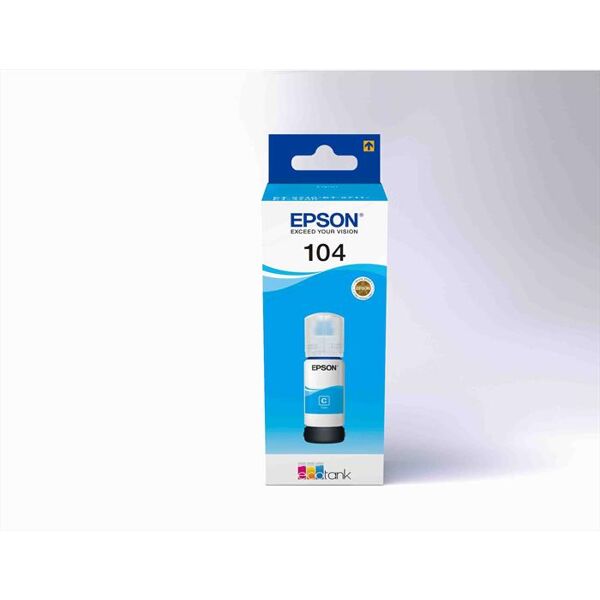 epson 104 flacone di inchiostro ecotank t00p2 ciano-ciano