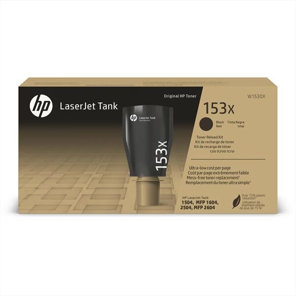 hp 153x kit di ricarica del toner alta capacita-nero, alta aapacità