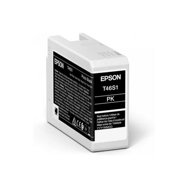 cartuccia epson c13t46s100 t46s1 originale nero fotografico