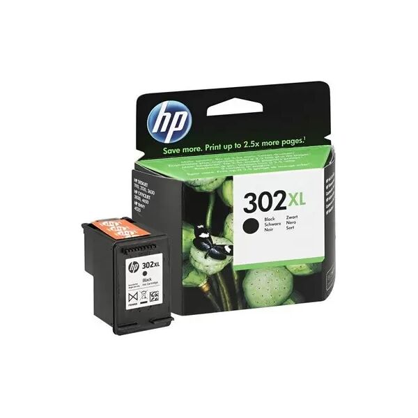 cartuccia hp f6u68ae-uus 302xl originale nero