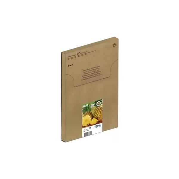 cartuccia originale epson c13t10g64510 multipack 604 ananas easymail (conf. da 4 pz.) nero+colore