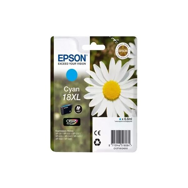 cartuccia originale epson c13t18124020 18 xl margherita ciano