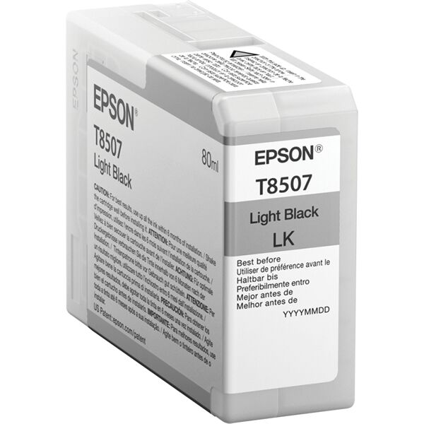 epson c13t850700 cartuccia originale nero - singlepack light black t850700 c13t850700