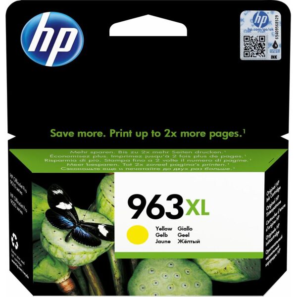 hp 3ja29ae#bgx cartuccia originale inkjet colore giallo compatibile con officejet pro 9010/9020 series - 3ja29ae