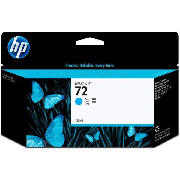 hp c9371a cartuccia originale ciano - 72 c9371a