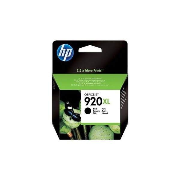 hp cd975aebl cartuccia originale inkjet compatibile con officejet 6000/7000/6500/6500a colore nero - serie 920xl - cd975aebl