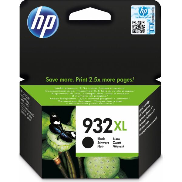 cn053ae cartuccia originale inkjet nero per stampante multifunzione hp officejet 6100 eprinter 7110 series 1000 pagine - cn053ae n° 932xl