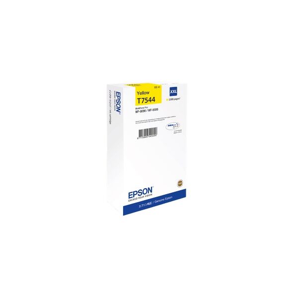 epson cartuccia d'inchiostro giallo c13t754440 t7544 xxl 7000 copie 69ml xxl originale