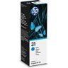 HP 31 70-ml Cyan Original Ink Bottle Originale