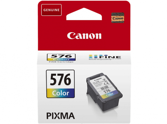 canon cl-576 colore 5442c001 cartuccia originale per canon pixma ts3550i,ts3551i,tr4750i,tr4751i cl576 capacitÃ  6.2ml 100 pagine