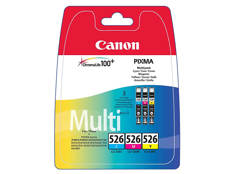 Canon CLI-526CMY MULTIPACK
