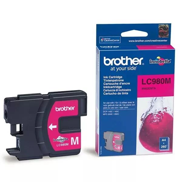 Brother Cartuccia originale  LC980M Magenta