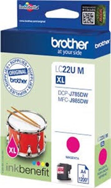 Brother Originale LC-22UM   magenta