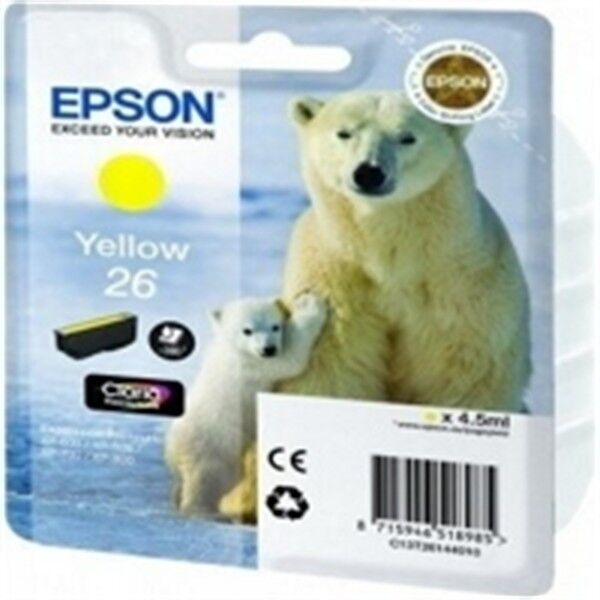 Epson Originale C13T26144020   giallo