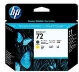 HP Originale Cartuccia Hewlett Packard 72 nero + giallo  C9384A