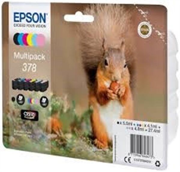 Epson Originale C13T37884020   nero + photo