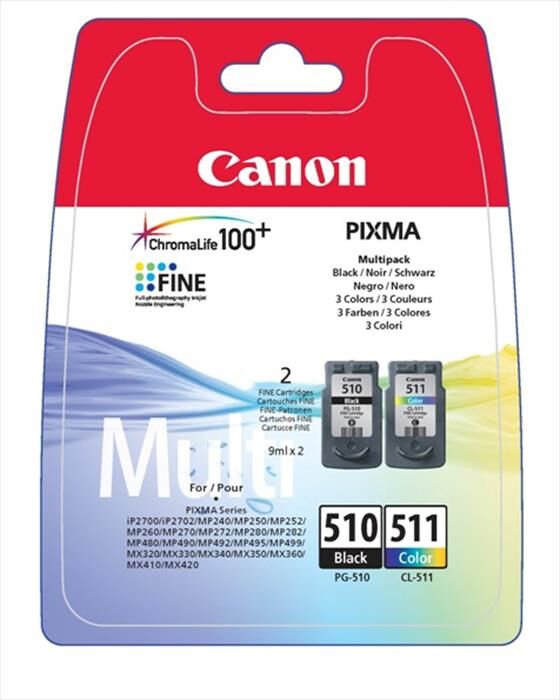 Canon Pg-510/cl-511 Multipack-black, Colors