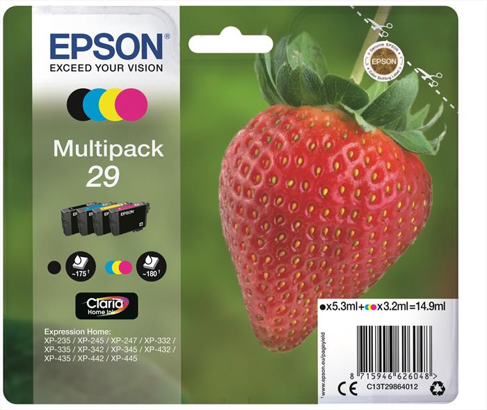 Epson C13t29864022-multipack 4 Colori (ncmg)