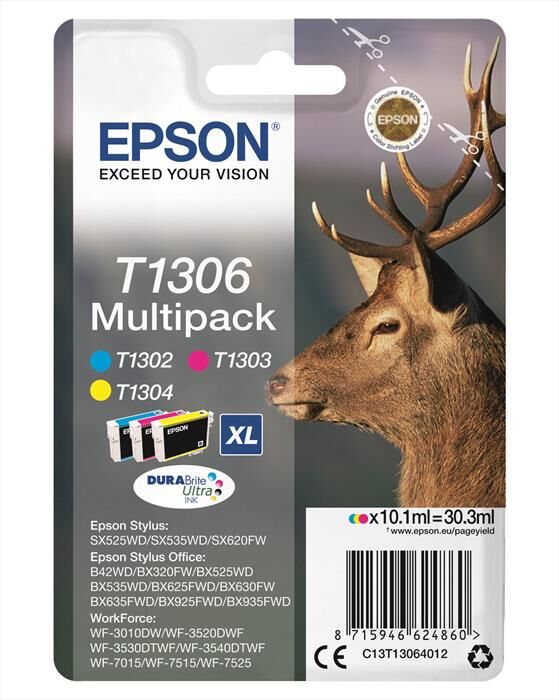 Epson C13t13064022-multipack (c,m,y)