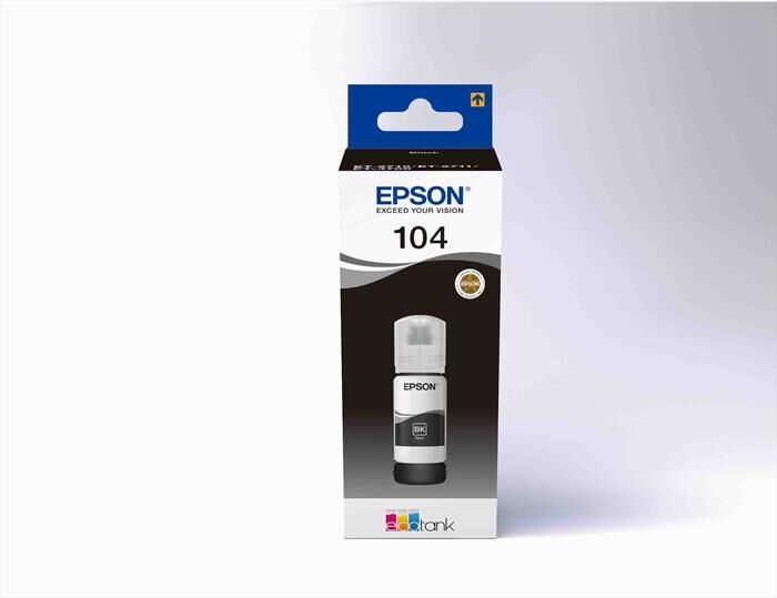 Epson 104 Flacone Di Inchiostro Ecotank T00p1 Nero-nero