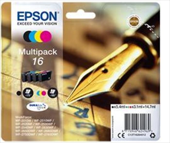 Epson C13t16264012-nero, Ciano, Magenta, Giallo