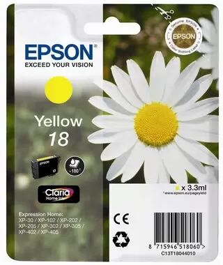 Cartuccia originale Epson EXPRESSION HOME XP-305 GIALLO