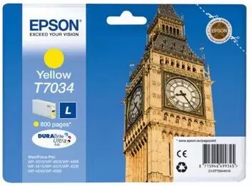 Cartuccia originale Epson WORKFORCE PRO WP-4595DNF GIALLO