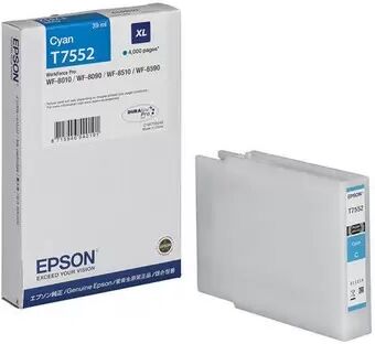 Cartuccia originale Epson WORKFORCE PRO WF-8590DTWFT CIANO