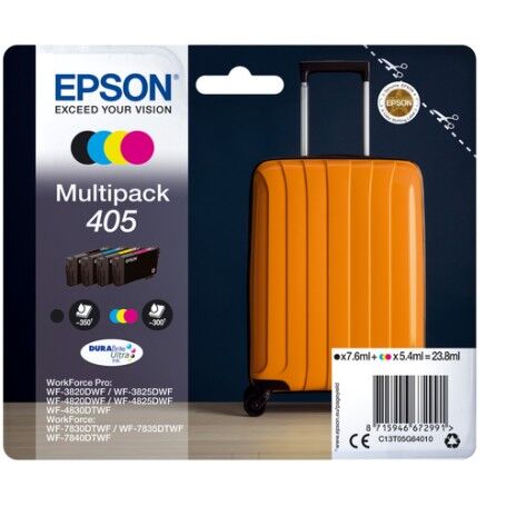 Epson Multipack 4-colours 405 DURABrite Ultra Ink (C13T05G64020)