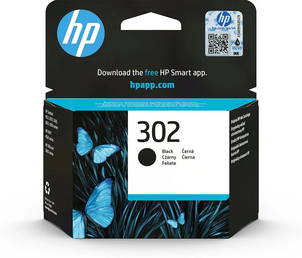 HP Cartuccia originale inchiostro nero 302