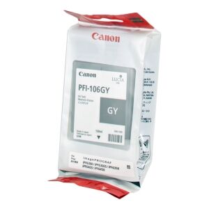 Canon Cartuccia D'Inchiostro Grigio Pfi-106Gy 6630B001 130Ml Originale