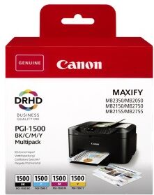 Canon Multipack Nero / Ciano / Magenta / Giallo Pgi-1500 9218B005 Originale