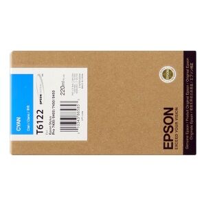 Epson Cartuccia D'Inchiostro Ciano C13T612200 T6122 220Ml Originale