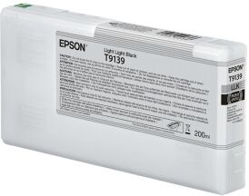 Epson Cartuccia D'Inchiostro Lightlightblack C13T913900 T9139 200Ml Originale