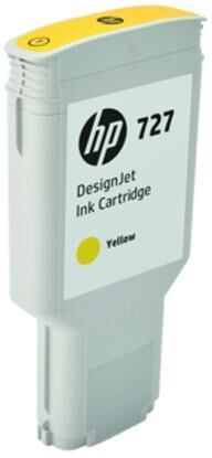 HP Cartuccia D'Inchiostro Giallo F9J78A 727 300Ml Originale