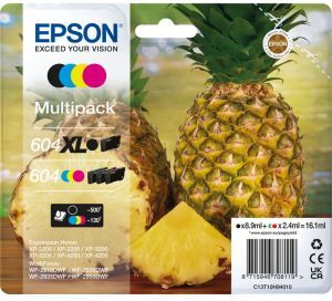 Epson Multipack Nero / Ciano / Magenta / Giallo C13T10H94010 604 Xl 890 Copie 2,4Ml Originale