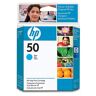 HP 51650 C Cyaan inktcartridge inktcartridges (cyaan, Designjet 250 C, 650 C, 650 C/ps, inkjet, 156 x 95 x 29 mm, 140 g)