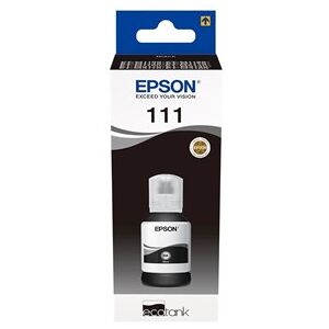 Epson T111 EcoTank Pigmented Black Ink bottle