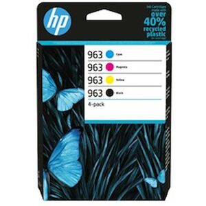 HP 963 C/M/Y/K Ink cartridges 4-pack Blistered